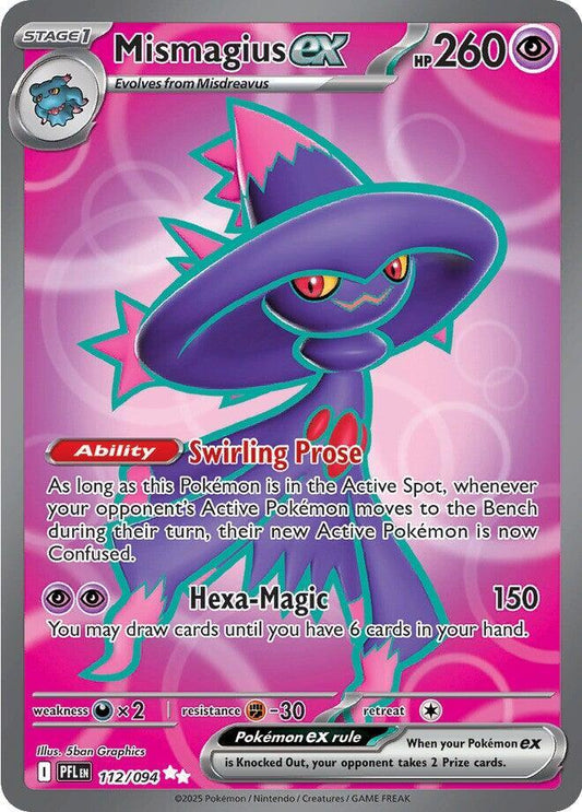 Mismagius ex 112/094 ME02: Phantasmal Flames