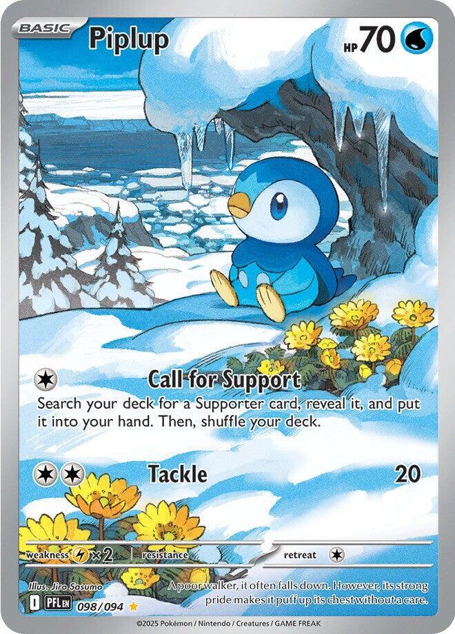 Piplup 098/094 ME02: Phantasmal Flames