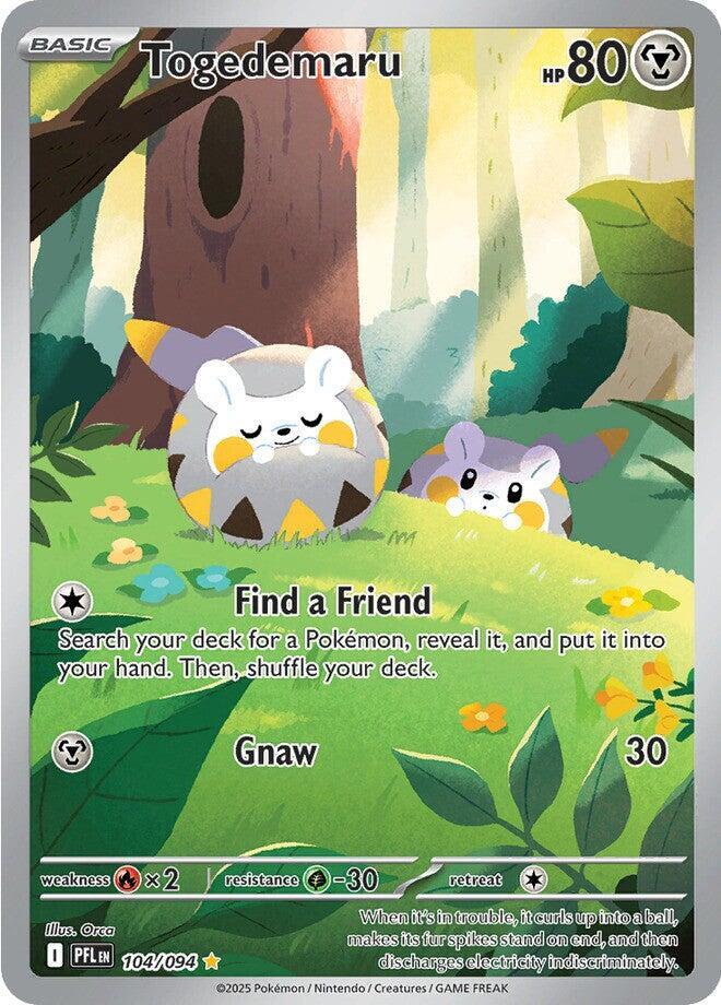 Togedemaru 104/094 ME02: Phantasmal Flames
