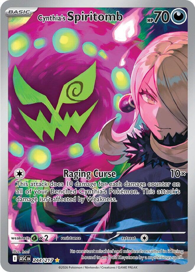 Cynthia's Spiritomb 244/217 ME: Ascended Heroes