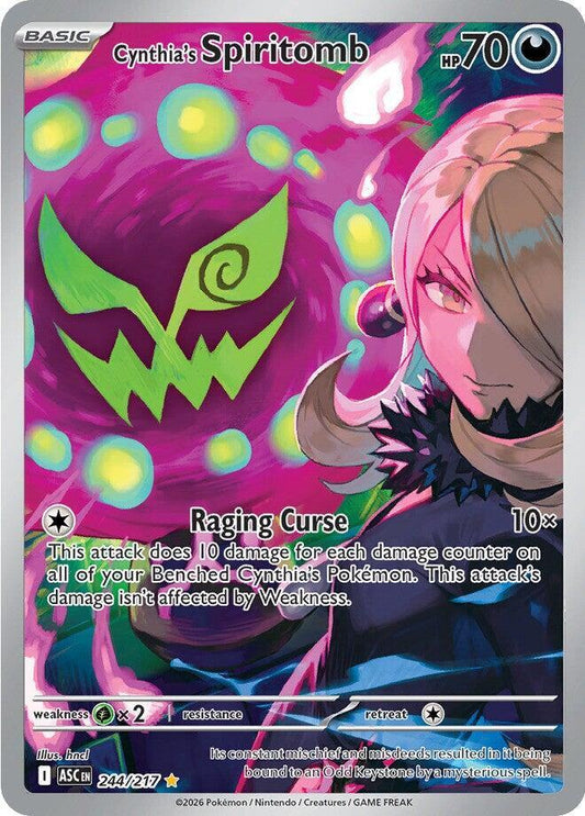 Cynthia's Spiritomb 244/217 ME: Ascended Heroes