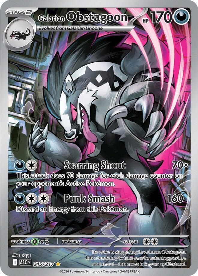 Galarian Obstagoon 245/217 ME: Ascended Heroes