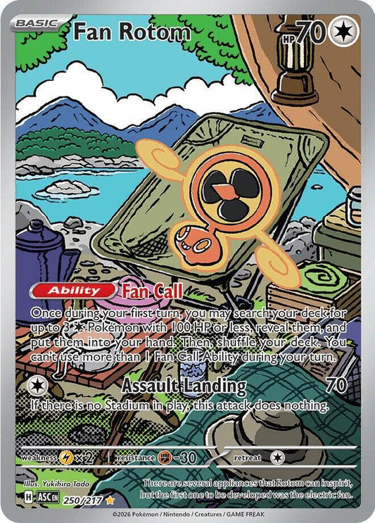 Fan Rotom 250/217 ME: Ascended Heroes