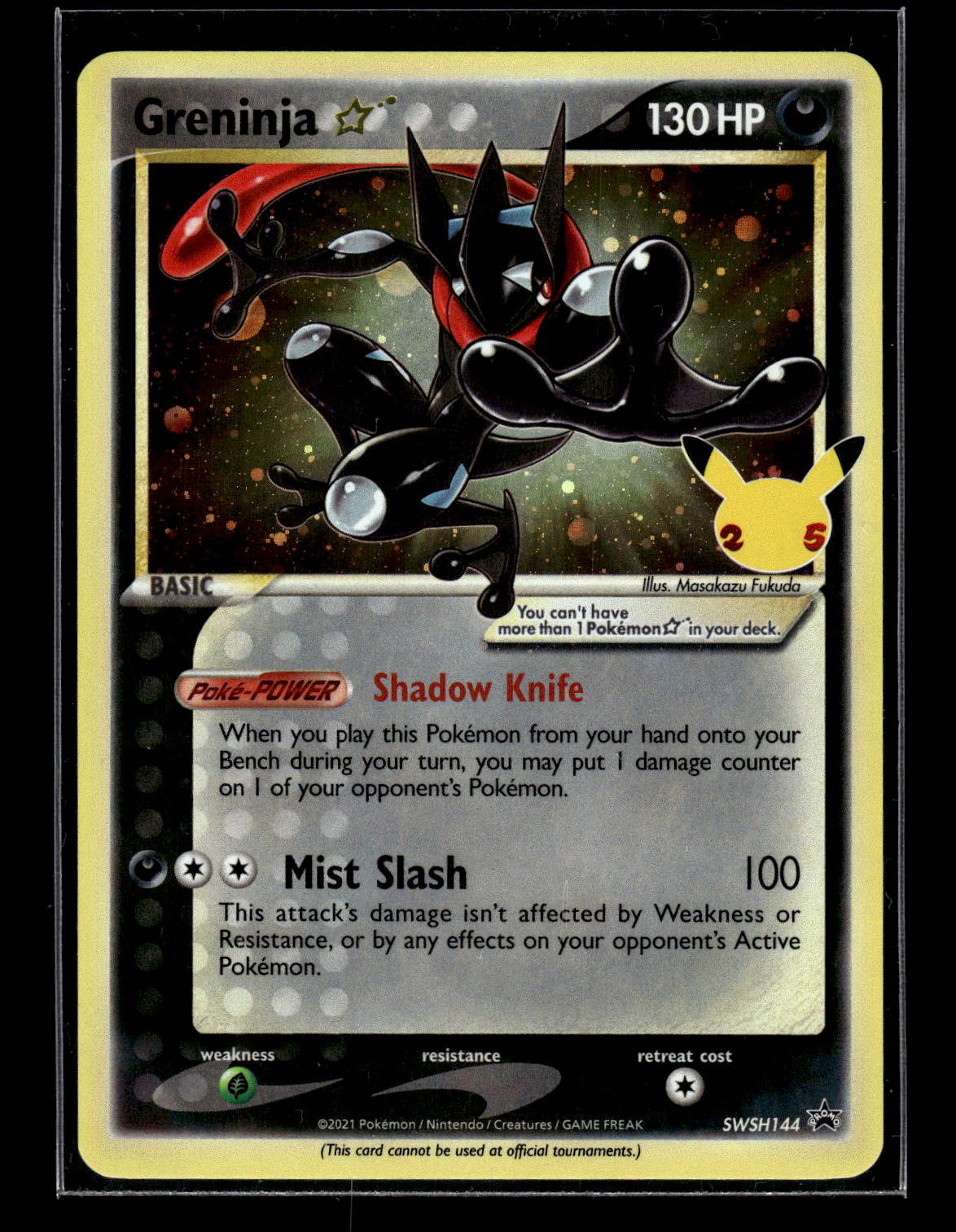 Greninja Star SWSH144 SWSH: Sword & Shield Promo Cards