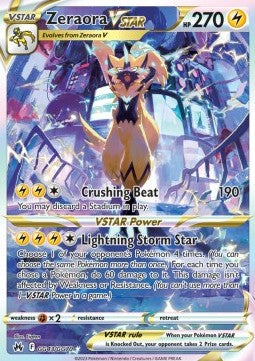 Crown Zenith - Zeraora Vstar GG43/GG70