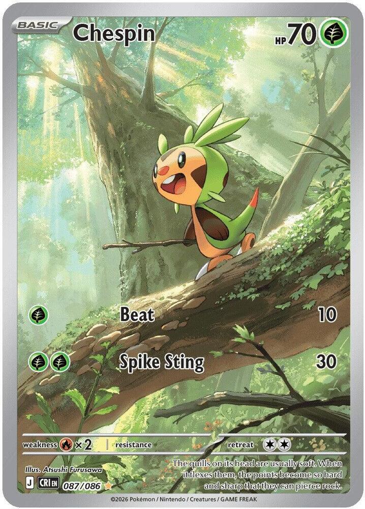 Chespin 087/086 ME04: Chaos Rising