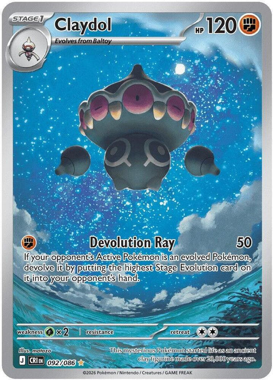 Claydol 092/086 ME04: Chaos Rising