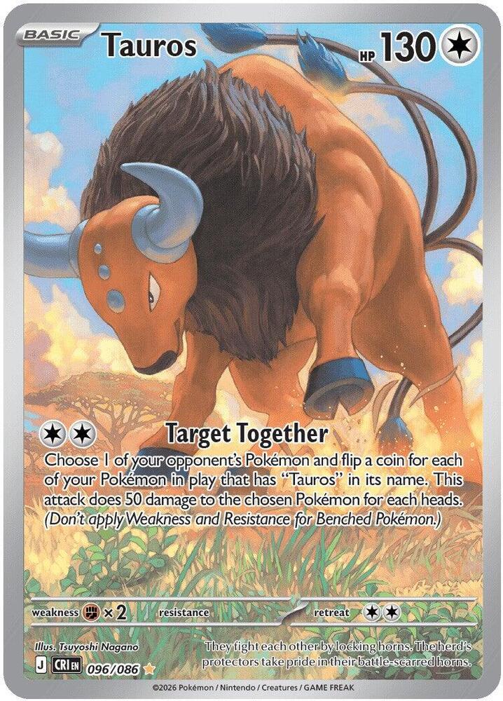 Tauros 096/086 ME04: Chaos Rising