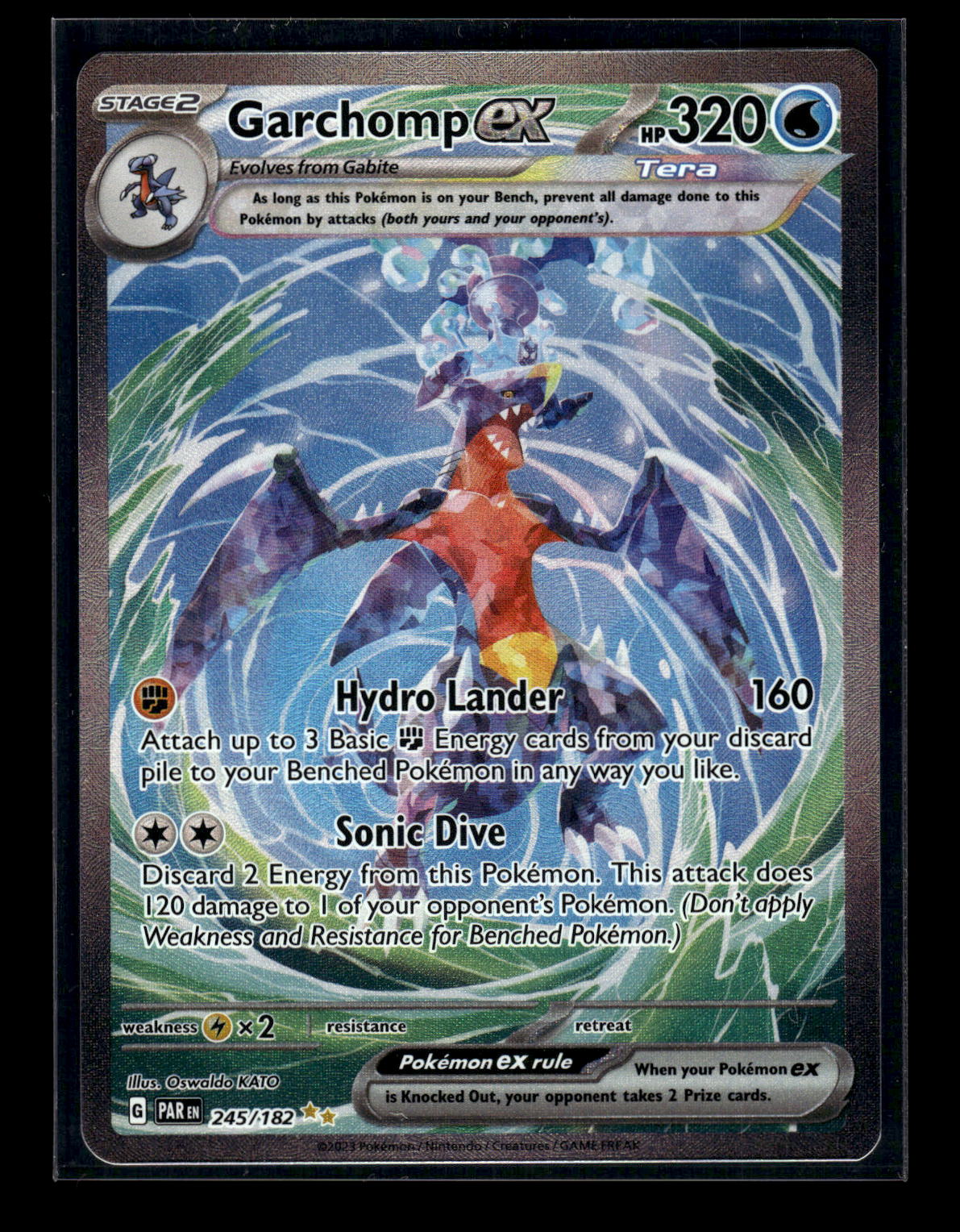 Garchomp ex 245/182 SV04: Paradox Rift