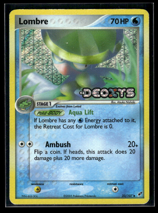Reverse Foil - Lombre - 033/107 33/107 Deoxys