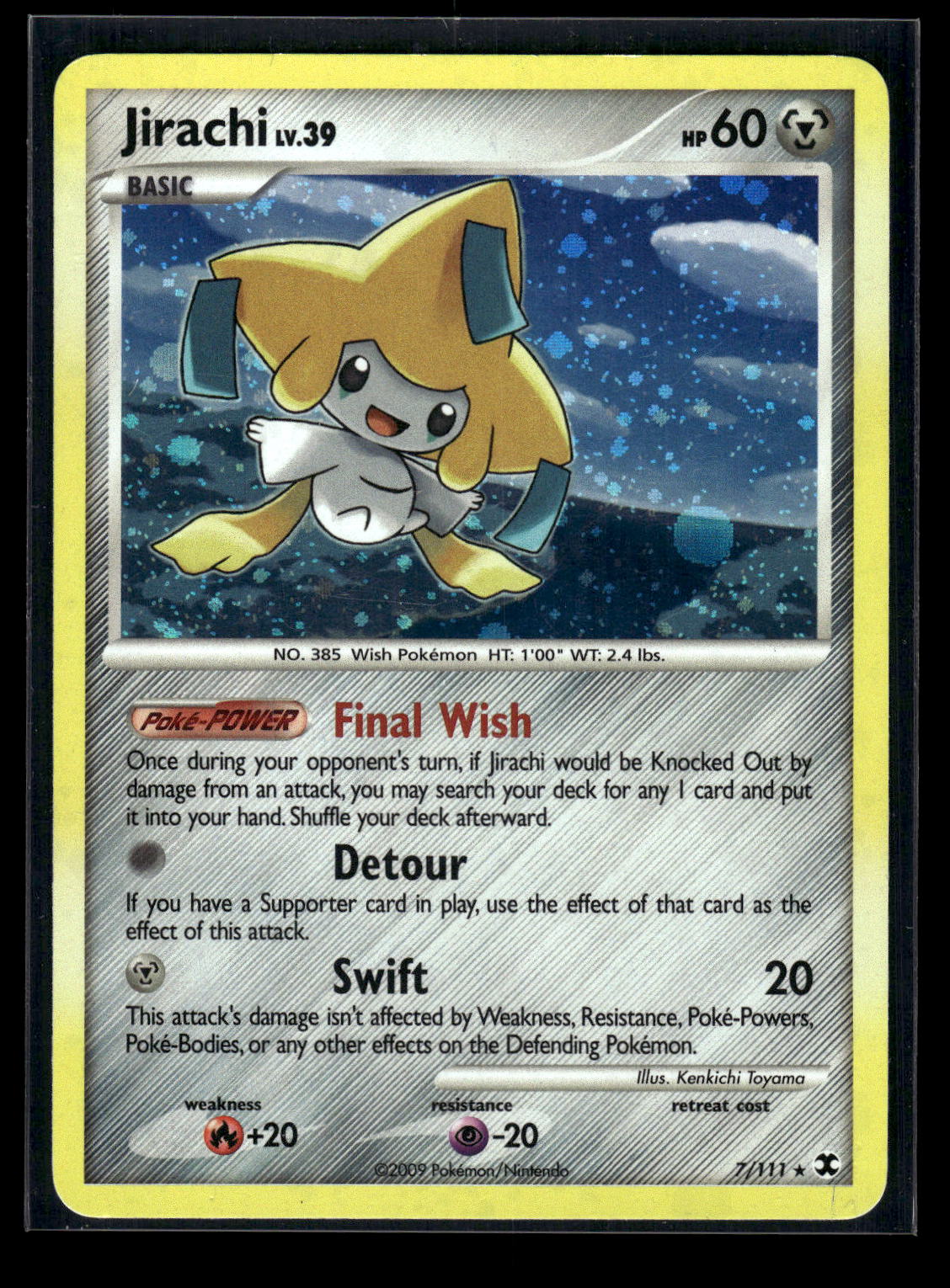Jirachi 7/111 Rising Rivals