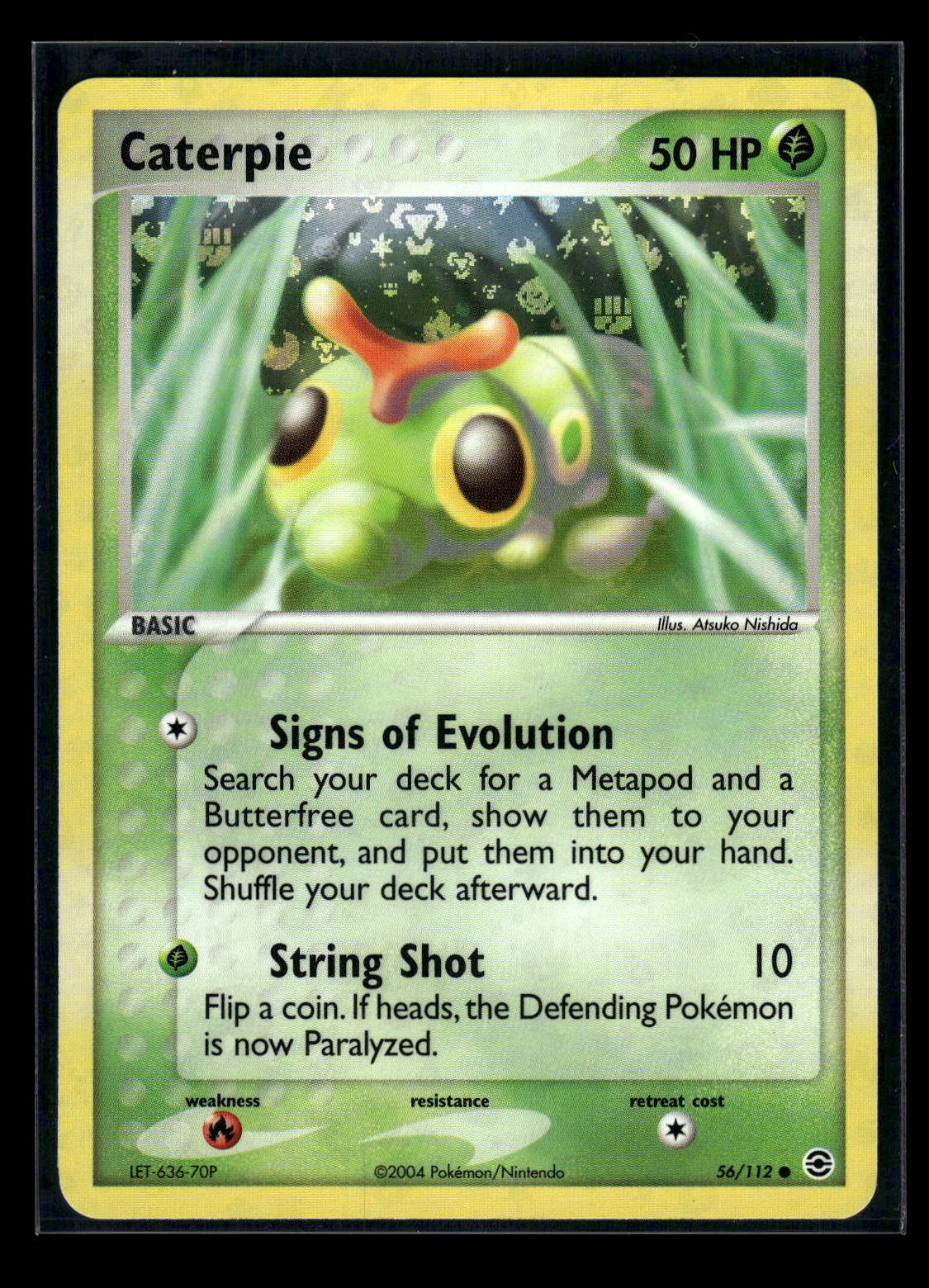 Reverse Foil - Caterpie 56/112 FireRed & LeafGreen