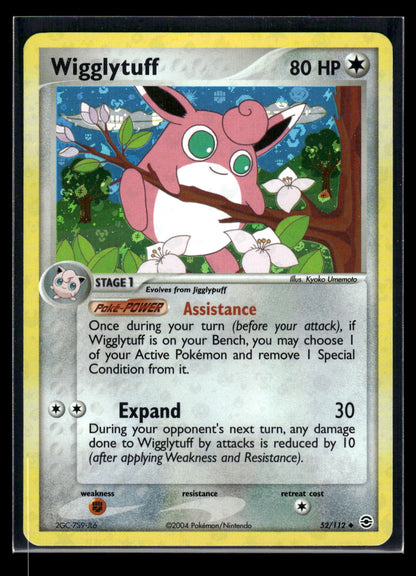 Wigglytuff 52/112 EX FireRed & LeafGreen Reverse