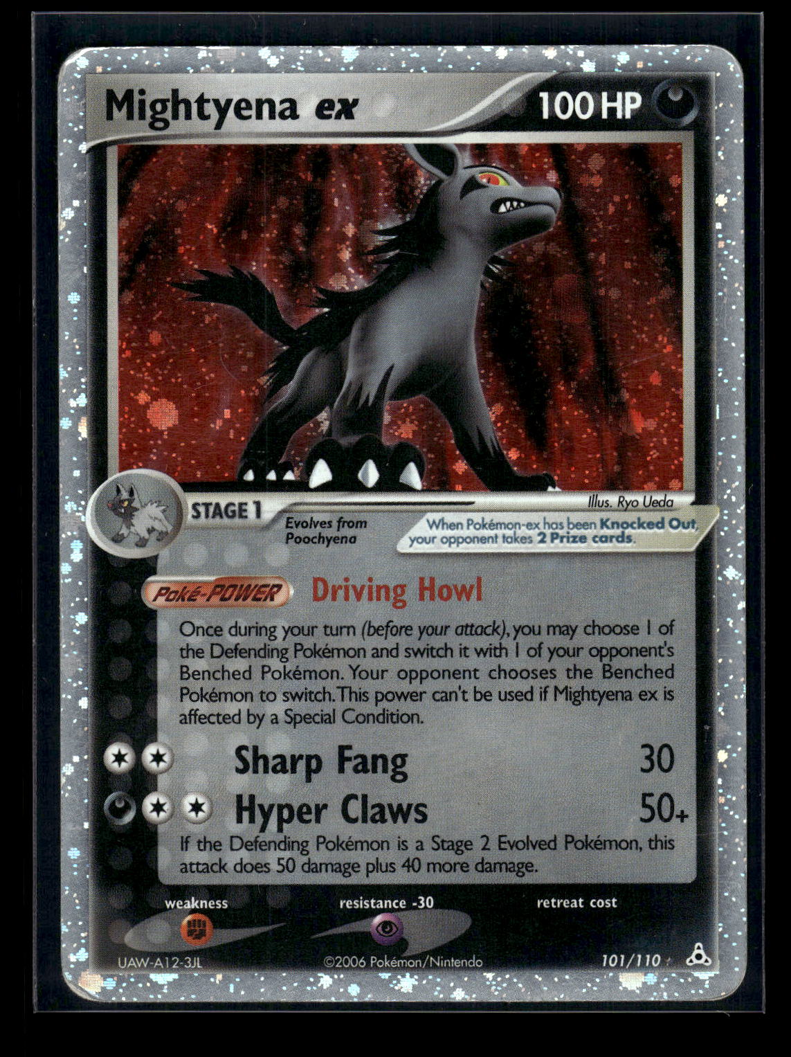 Mightyena ex 101/110 Holon Phantoms