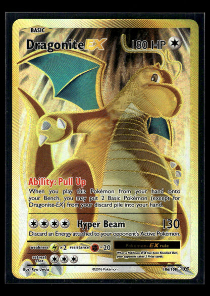 Dragonite EX (Full Art) 106/108 XY - Evolutions
