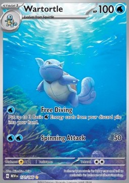 Pokémon 151 - Wartortle 171/165
