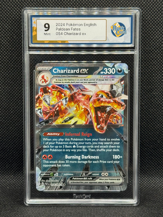 RC 9 - Charizard ex 054/091 - Paldean Fates