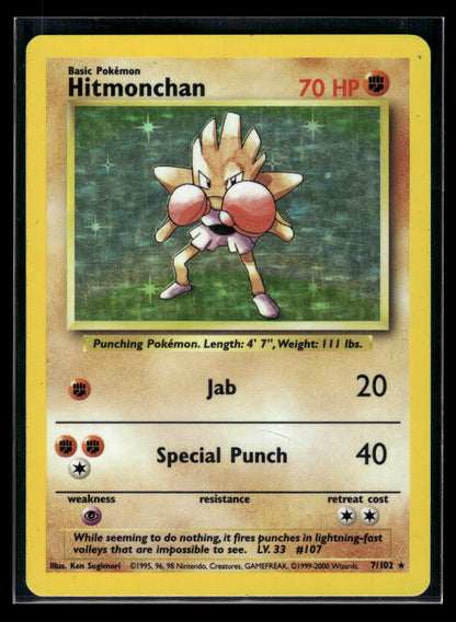 Hitmonchan 007/102 Base Set
