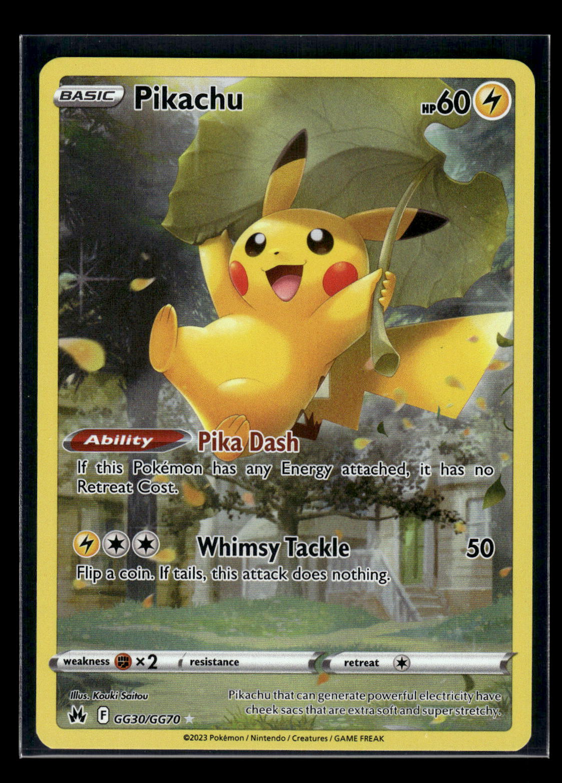 Pikachu GG30/GG70 SWSH: Crown Zenith: Galarian Gallery