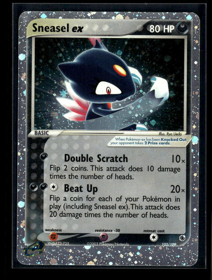 Sneasel ex 103/109 Ruby and Sapphire