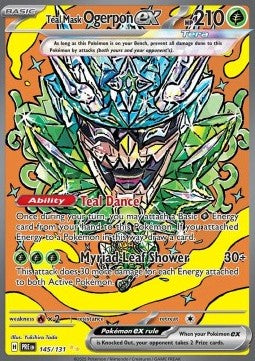 Prismatic Evolutions - Teal Mask Ogerpon ex 145/131
