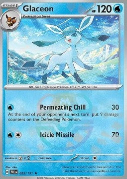 Prismatic Evolutions - Glaceon Masterball 025/131