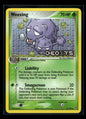 Weezing 51/107 EX Deoxys Stamp Reverse