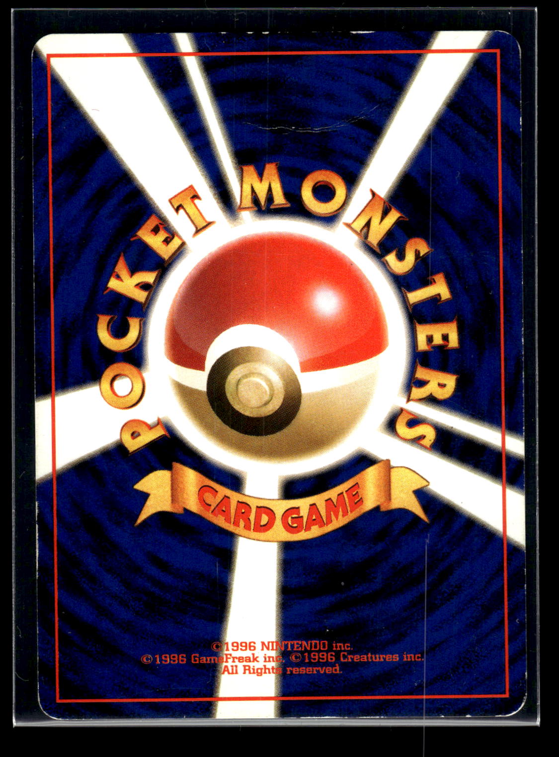 Crease - Scyther Pokemon Jungle (Back)