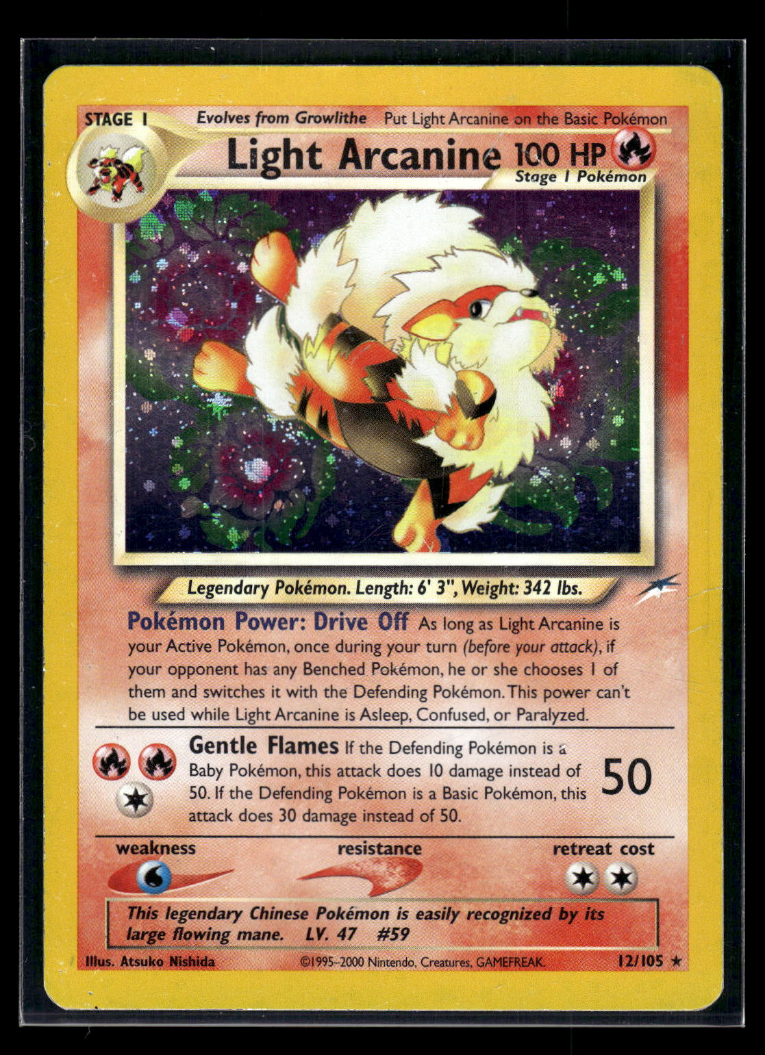 Light Arcanine 012/105 Neo Destiny