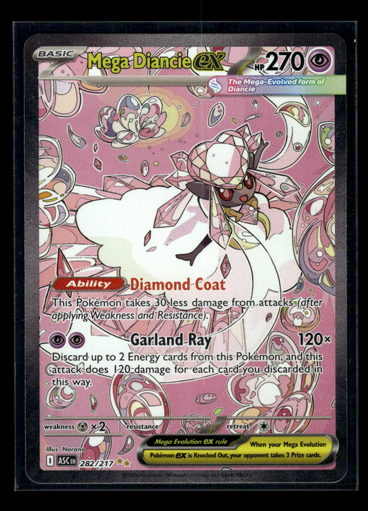 Mega Diancie ex 282/217 ME: Ascended Heroes