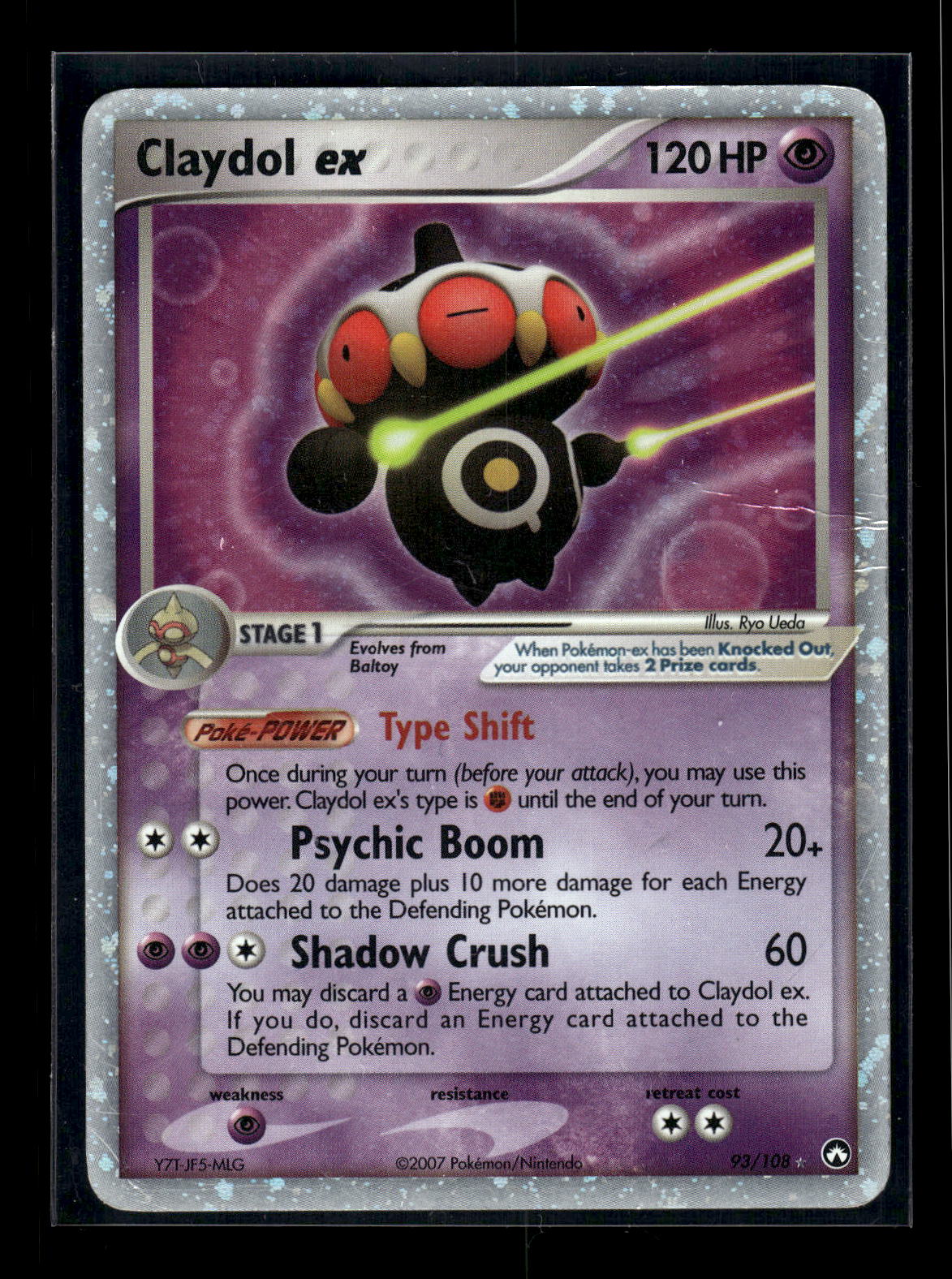 Claydol ex 93/108 Power Keepers