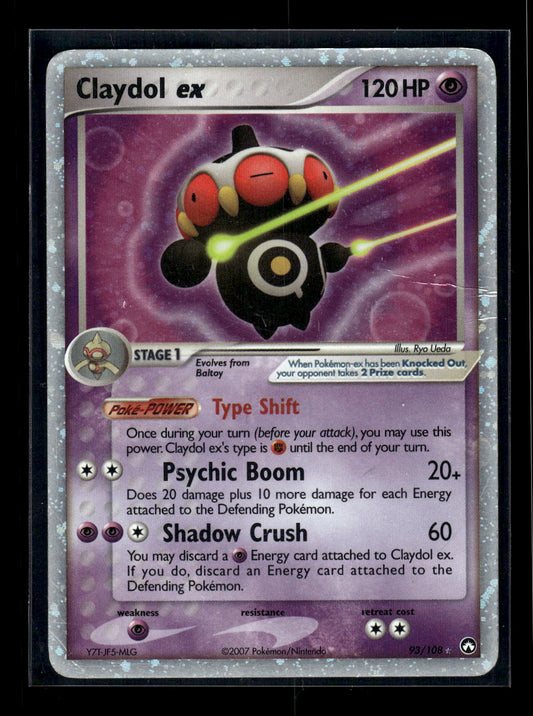 Claydol ex 93/108 Power Keepers