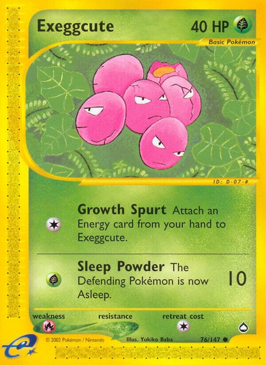 Exeggcute (76) 076/147 Aquapolis
