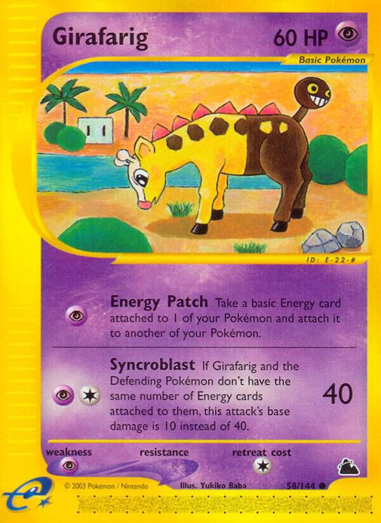 Girafarig 058/144 Skyridge