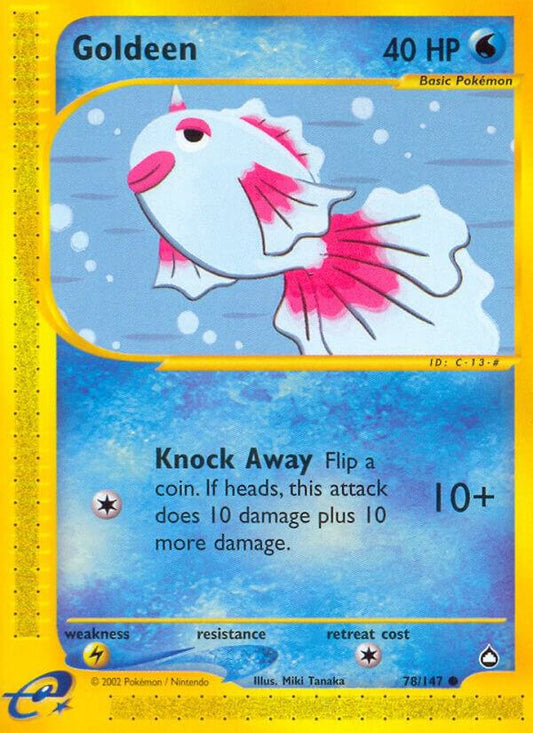 Goldeen 078/147 Aquapolis
