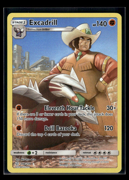 Excadrill (Secret) 246/236 SM - Cosmic Eclipse