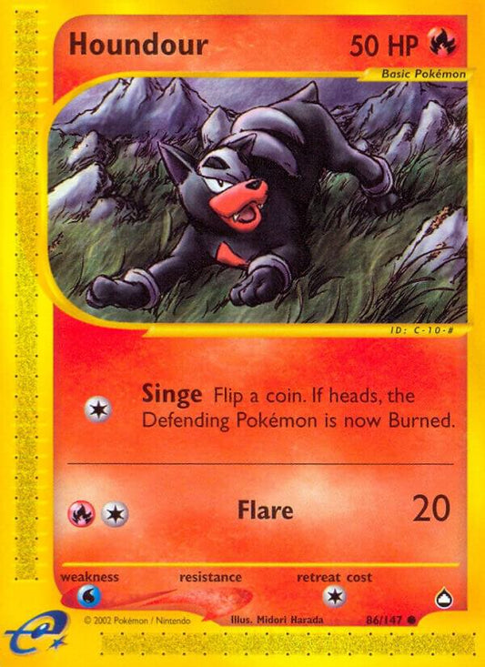 Houndour (86) 086/147 Aquapolis