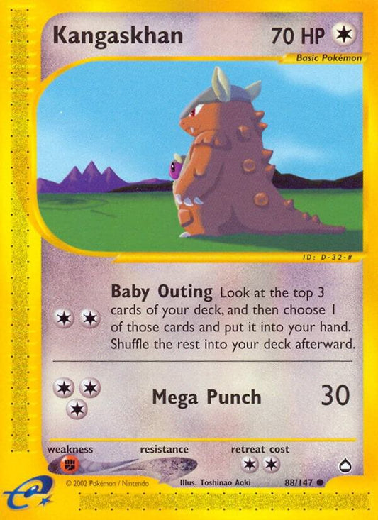 Kangaskhan 088/147 Aquapolis