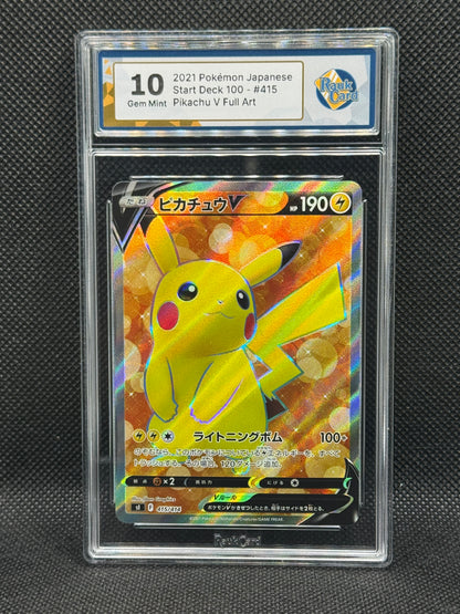 RC 10 - Pikachu V 415/414 - Start Deck 100