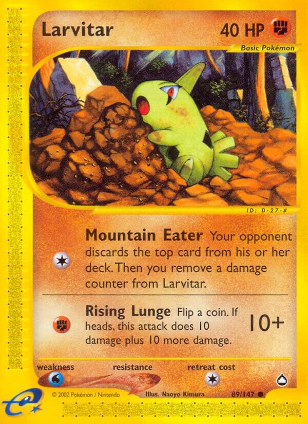 Larvitar 089/147 Aquapolis