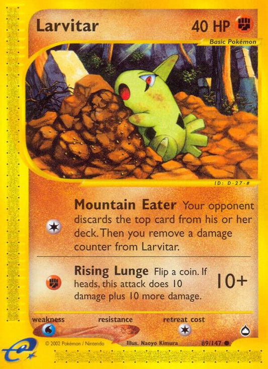 Larvitar 089/147 Aquapolis