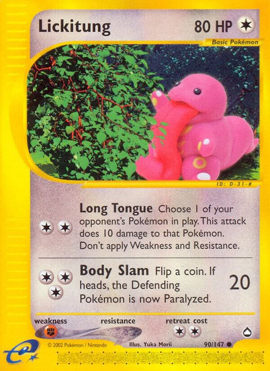 Lickitung 090/147 Aquapolis
