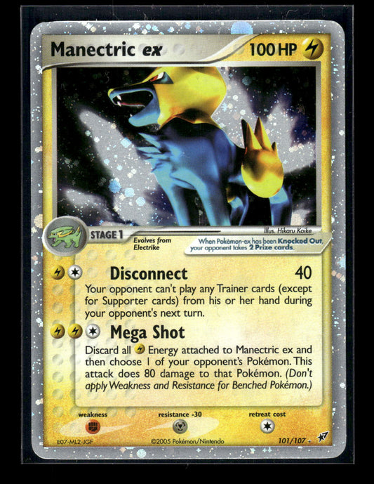 Manectric ex 101/107 Deoxys