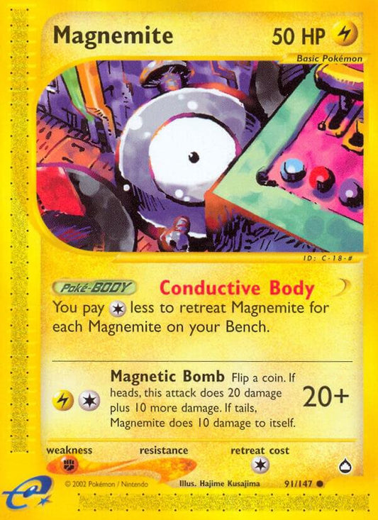 Magnemite (91) 091/147 Aquapolis