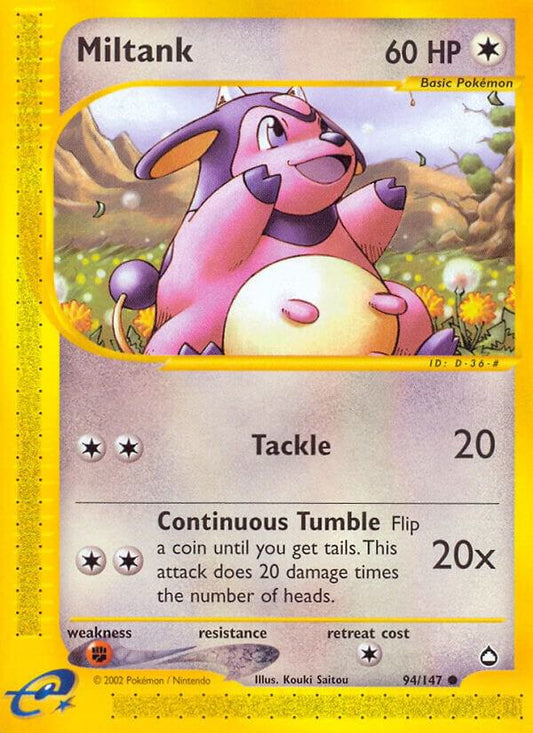 Miltank 094/147 Aquapolis