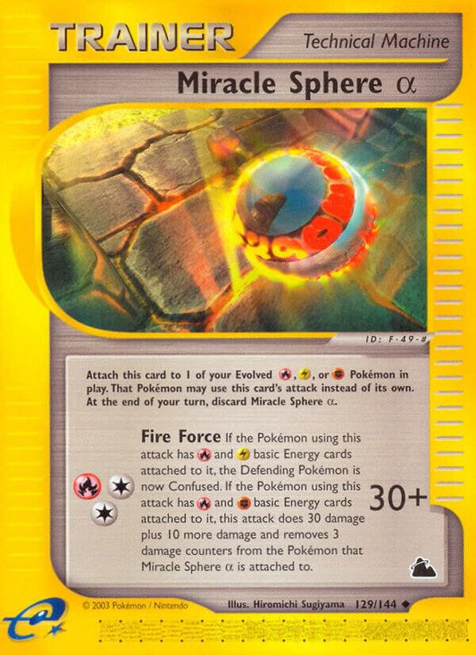 Miracle Sphere Alpha 129/144 Skyridge