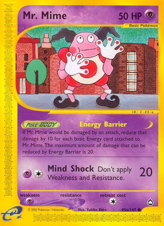 Mr. Mime (95a) 095a/147 Aquapolis