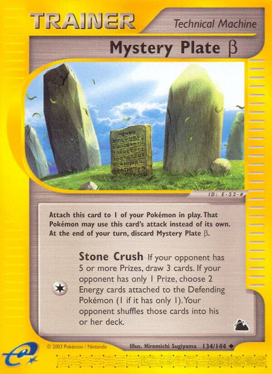 Mystery Plate Beta 134/144 Skyridge