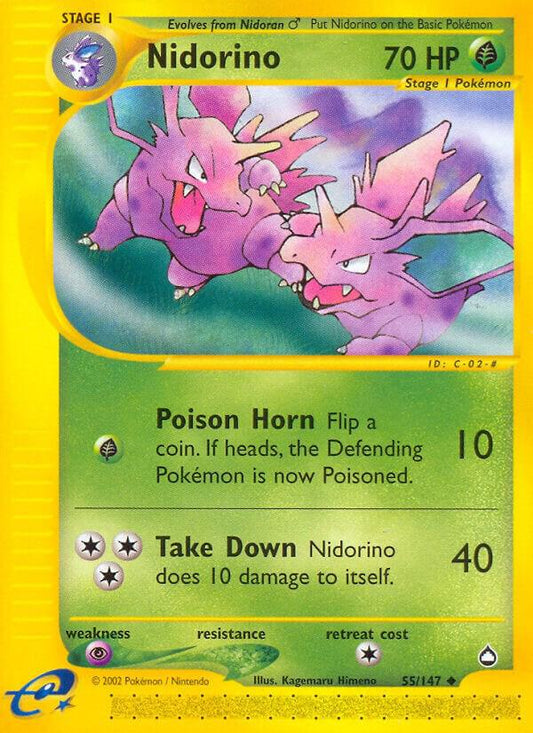 Nidorino 055/147 Aquapolis