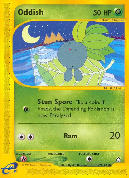 Oddish 097/147 Aquapolis